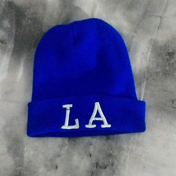 Dark blue Los Angeles beanie - Picture 1 of 1